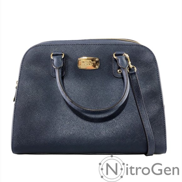 Michael Kors Large Leather Crossbody Satchel NWT